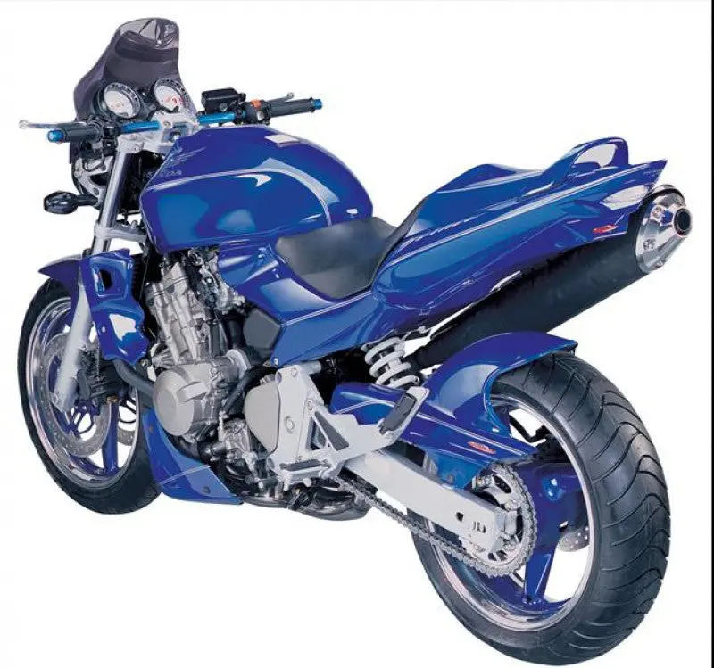Fits Honda Cb600s Hornet 2003 Glossblack Rear Hugger By Powerbronze 1