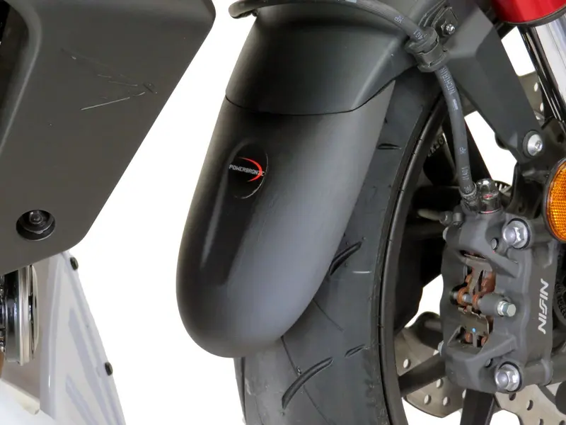 Fits Honda Cb750 Hornet 23-25   Gloss Black Mudguard/Fender Extender Powerbronze 1