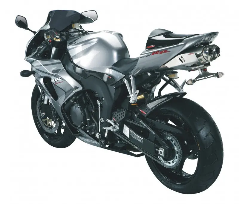 Fits Honda Cbr1000rr Fireblade  04-2007  Carbon Look & Silvermesh Rear Hugger Powerbronze 1