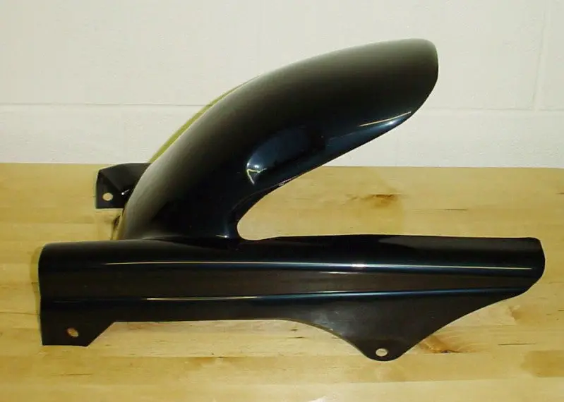 Fits Honda Cbr1100xx Blackbird  96-2008 Gloss Black Rear Hugger By Powerbronze Rrp £139 1