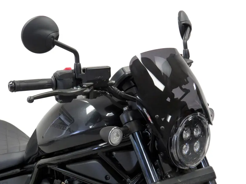 Fits Honda Cmx1100 Rebel 21-24  Dark Tint (225Mm High)Light Screen Powerbronze. 1