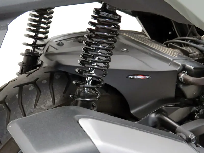 Fits Honda Forza 350  2021-2024 Carbon Look Rear Hugger By Powerbronze Rrp £139 1