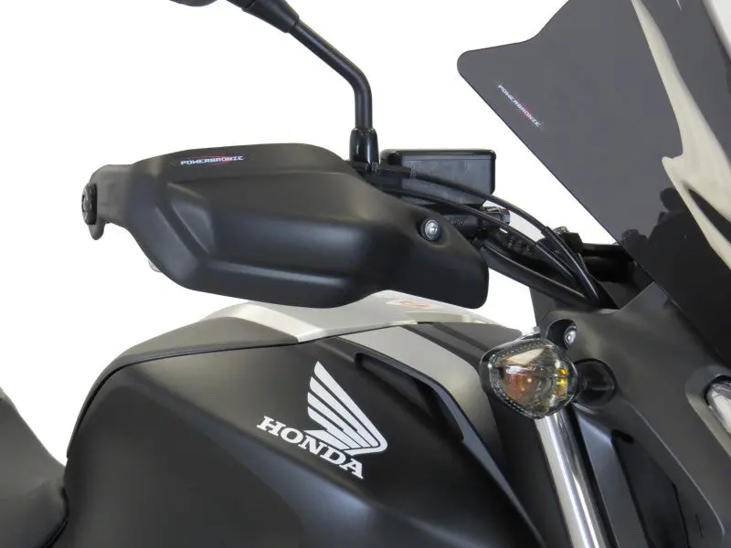 Fits Honda Nc750s   13-2021 Matt Black Handguard/Wind Deflectors Powerbronze 1