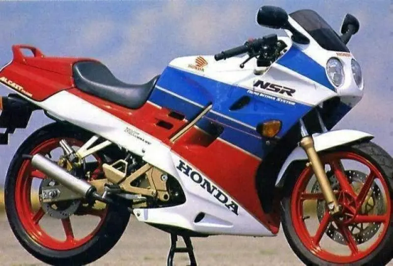 Fits Honda Nsr125r   90-1992 Red Original Profile Screen Powerbronze 1
