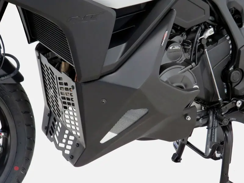 Fits Honda Nt1100 ,22-2023 (For Non-Dct Models) Fairing Lowers Matt Black With Silver Mesh Rrp £250 1