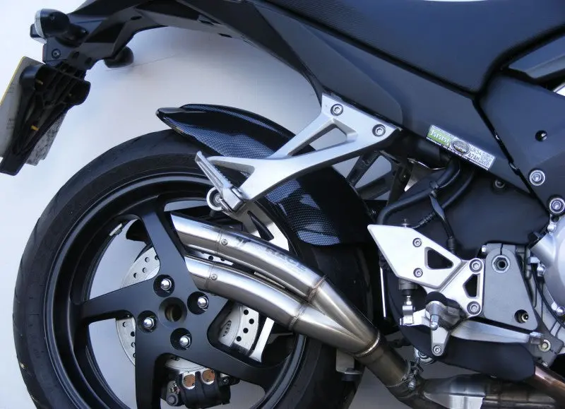 Fits Honda Vfr800 V-Tec 02-2013 Gloss Black Rear Hugger By Powerbronze 1