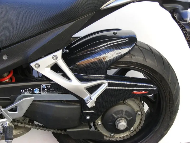 Fits Honda Vfr800x Crossrunner 11-2014 Gloss Black Rear Hugger By Powerbronze 1