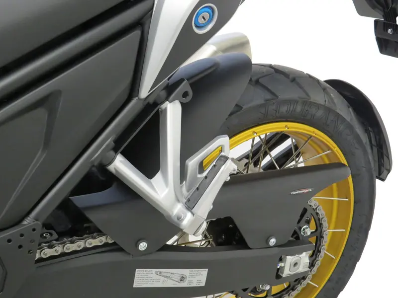 Fits Kove 510X  2024 > Gloss Black Rear Hugger  Powerbronze Rrp £139 1