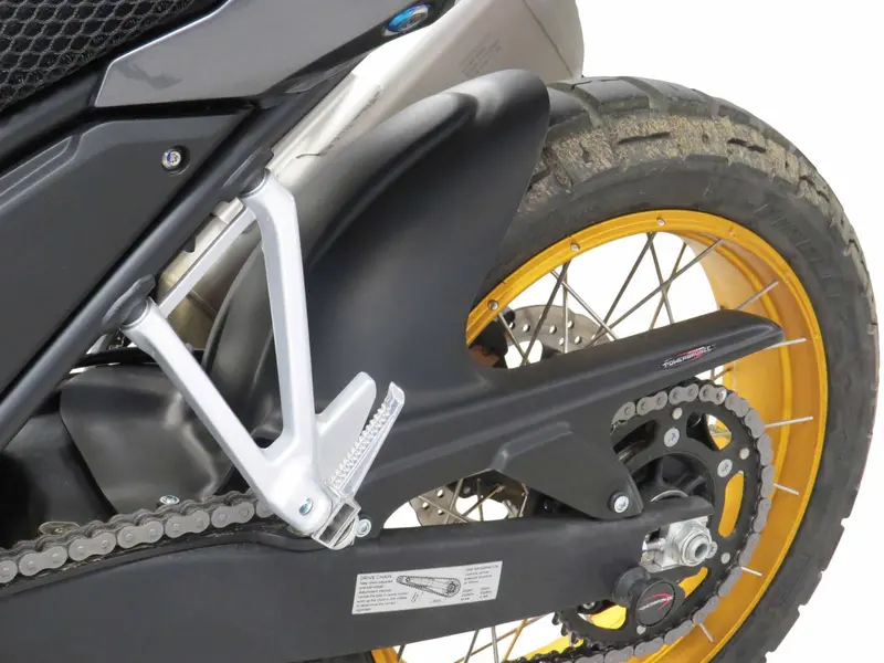 Fits Kove 800X Rally  2024 > Matt Black Rear Hugger  Powerbronze Rrp £139 1