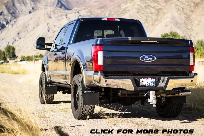 Ford F-250 F-350 Super Duty Srw Step Back 2017+ Mud Flaps 1