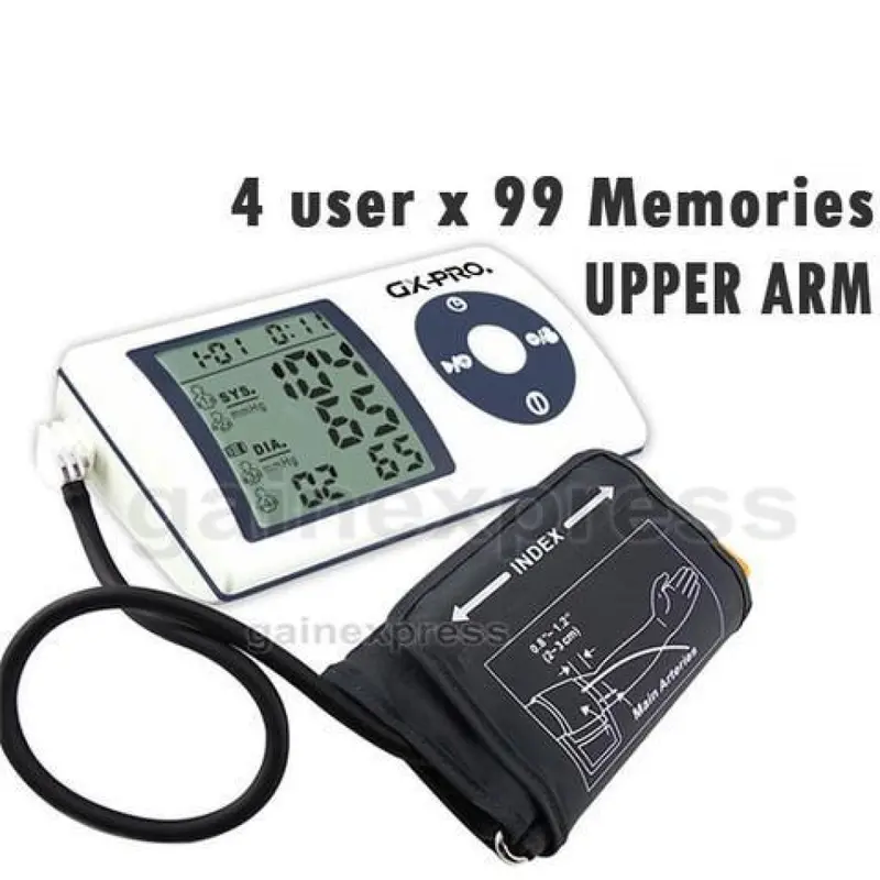 Ga-10 Fully Automatic Arm Blood Pressure Monitor 4 Persons Memory Bpm 1