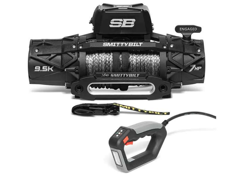 Gen3 9.5K Smittybilt Winch W/ Synthetic Rope 1