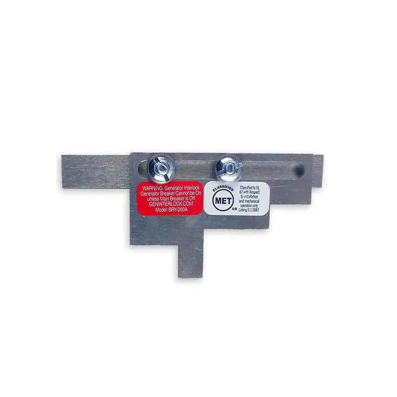 Geninterlock Bry-200A Generator Interlock Kit Breaker Panel 150/200 Amp Bryant W/ Horizontal Throw 1