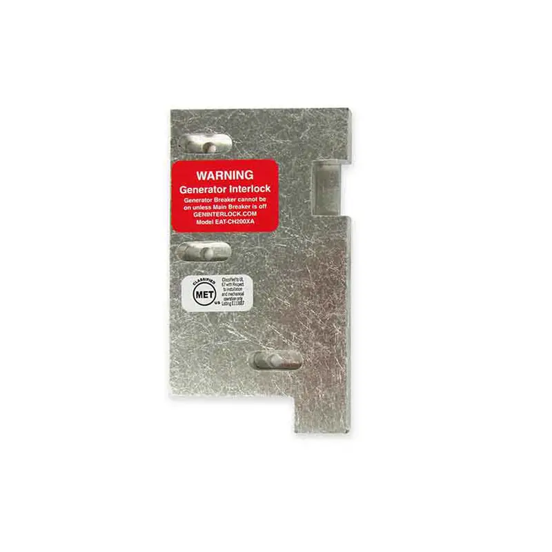 Geninterlock Eat-Ch200xa Generator Interlock Kit Breaker Panel 150/200 Amp Panels Eaton / Cutler Hammer 1
