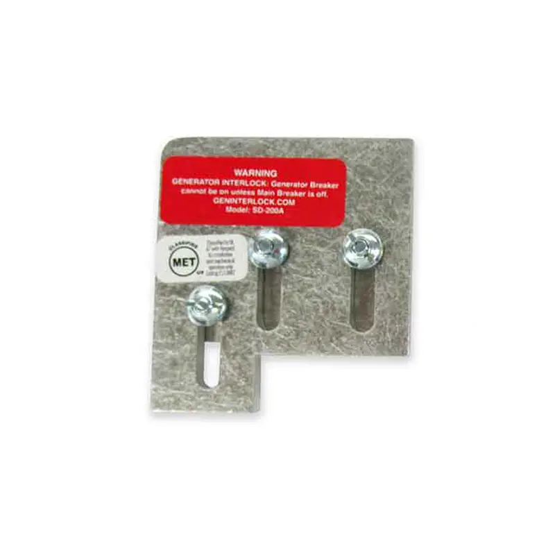 Geninterlock Sd-200A Generator Interlock Kit Breaker Panel 150/200 Amp Panels Square D Qo And Homeline 1