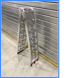 Heavy Duty Aluminium Folding Loading Ramp 340Kg Load - 2170Mm X 230Mm (Extended) 1