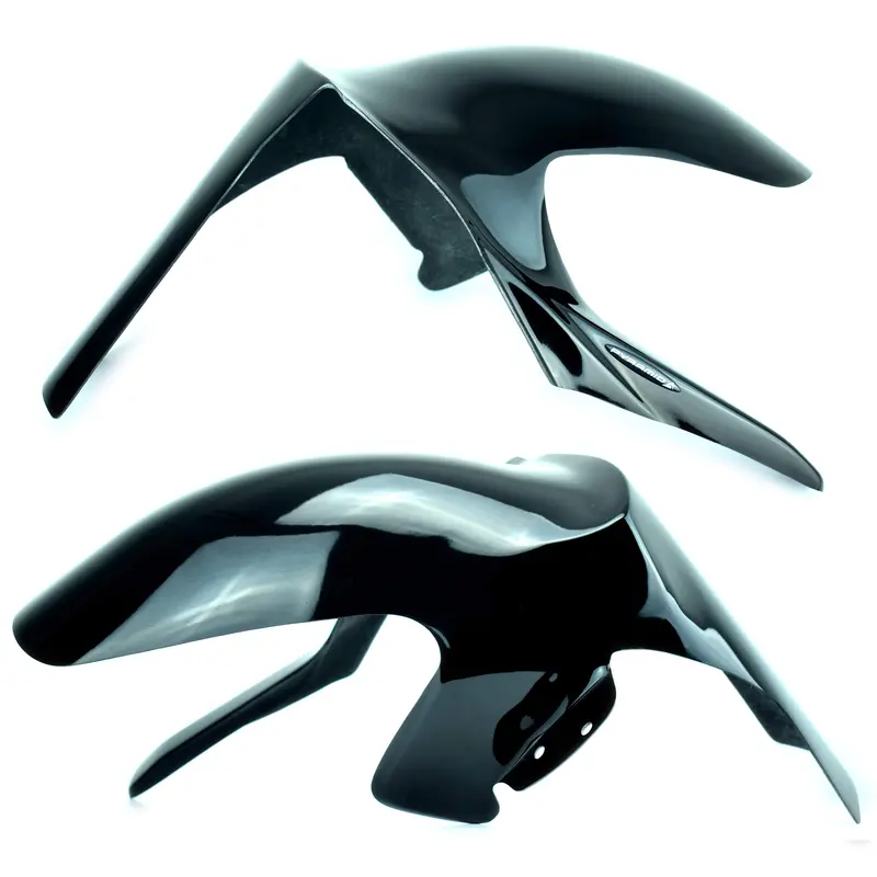 Honda Cbr929 Fireblade 2000-2001  Rear Wheel Gloss Black Hugger By Pyramid Plastics 1