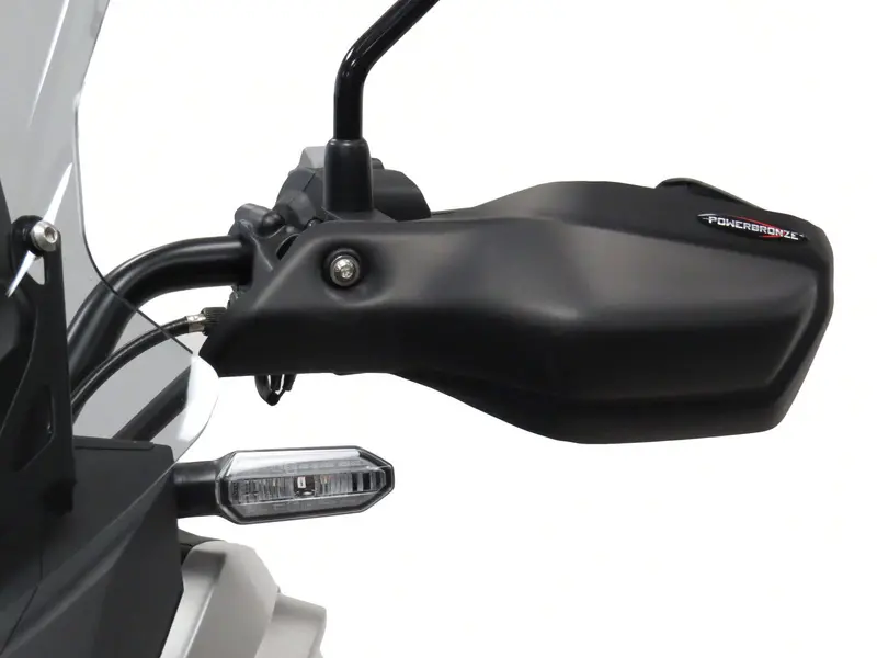 Honda Nc750x 21-2023 Matt Black Handguard/Wind Deflectors Powerbronze 1