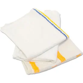 Hospeco® Value Counter Cloth/Bar Mop, White, 25 Pounds/Bag 1