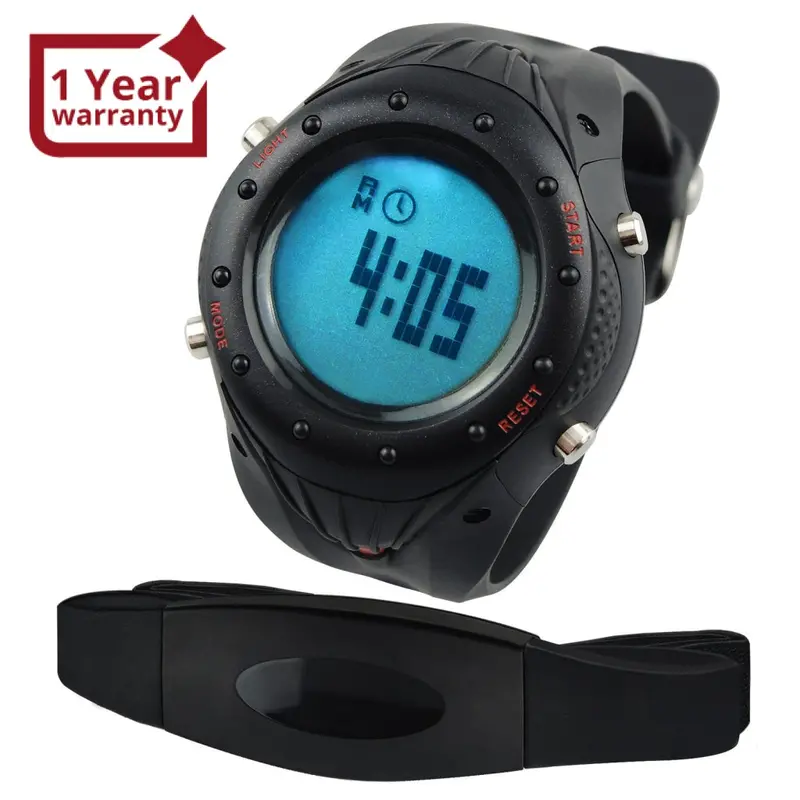 Hrm-003 Sports Watch Heart Rate Monitor Pedometer Exercise Fitness Watches Calorie Counter 30~240Bpm 1