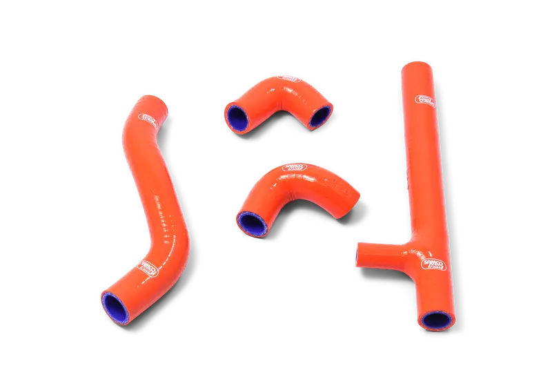 Husqvarna Fe 350 2017 - 2019 (Oem Replacement) Samco Sport Silicone Hose Kit  & Stainless Hose Ktm-90 1
