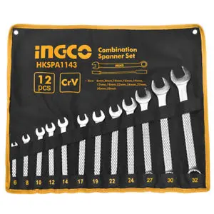 Ingco 12Pcs Combination Spanner Set (6-32Mm) 1