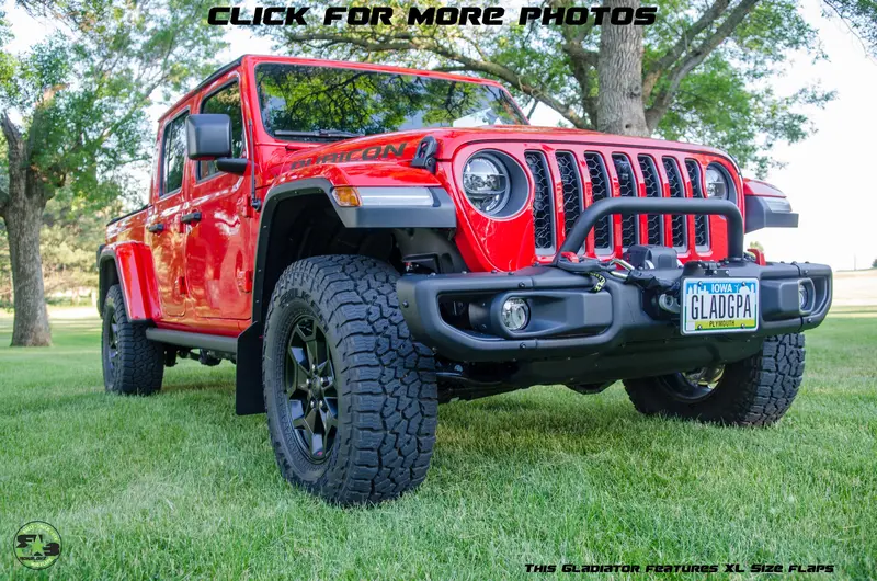Jeep Gladiator (Jt) 2020+ Mud Flaps - Front Only 1