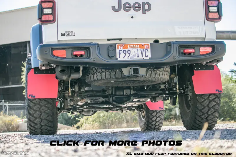 Jeep Gladiator (Jt) 2020+ Mud Flaps - Rear Only 1