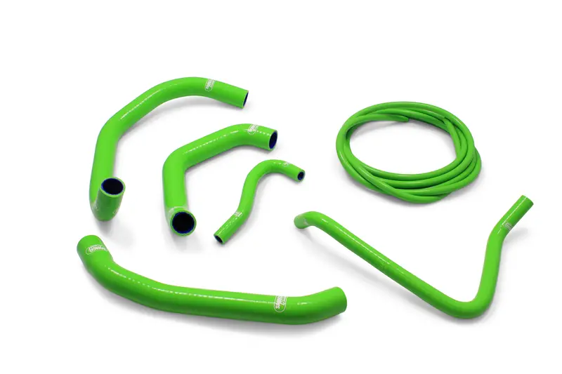 Kawasaki Concours C14 / 1400 Gtr / Zg1400 2008 - 2009 Samco Sport Silicone Hose Kit  & Stainless Hose Clips Kaw-85 1