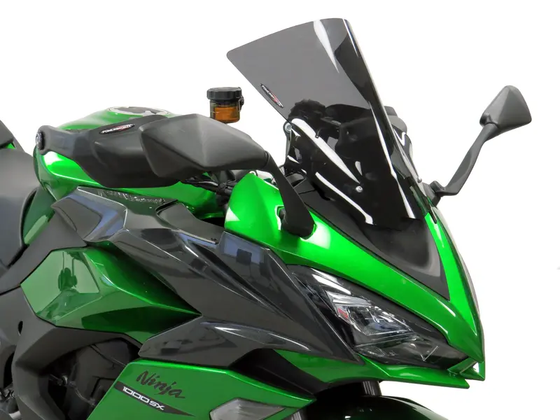 Kawasaki Ninja 1100Sx Se 2025 >  Airflow Light Tint Double Bubble Screen By Powerbronze. 1