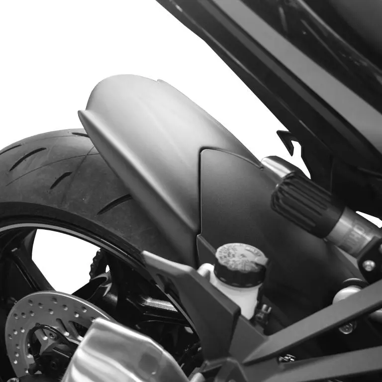 Kawasaki Ninja 250  R 2013  Abs Matte Black Hugger  Extension. By Pyramid 1