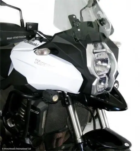 Kawasaki Versys 1000 2012-2014 Abs Plastic Black Beak By Powerbronze Rrp £139 1