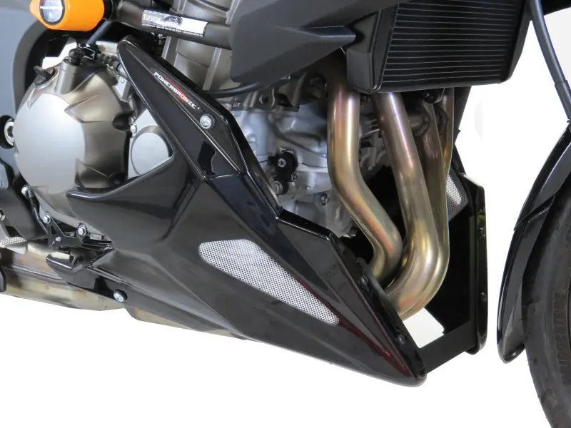Kawasaki Versys 1100 Se  2025 Belly Pan  Gloss Black With Silver Mesh Powerbronze 1