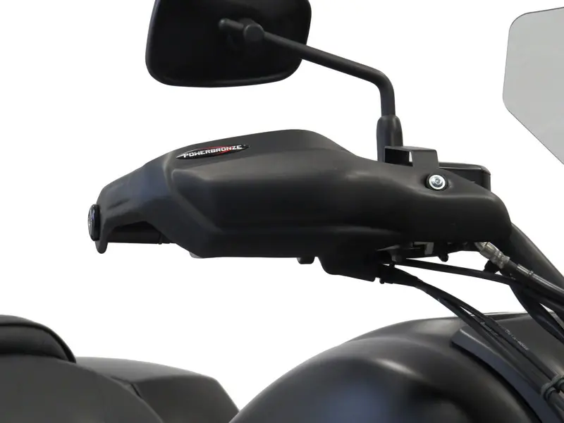 Kawasaki Vulcan S 18-26 Matt Black Handguard/Wind Deflectors Powerbronze 1