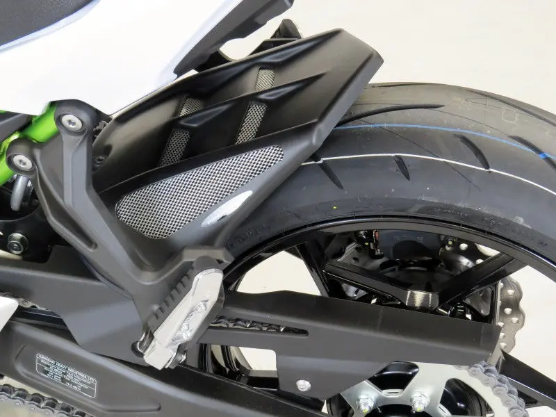 Kawasaki Z650 Rs  2022>  Matt Black & Silver Mesh Rear Hugger Powerbronze 1