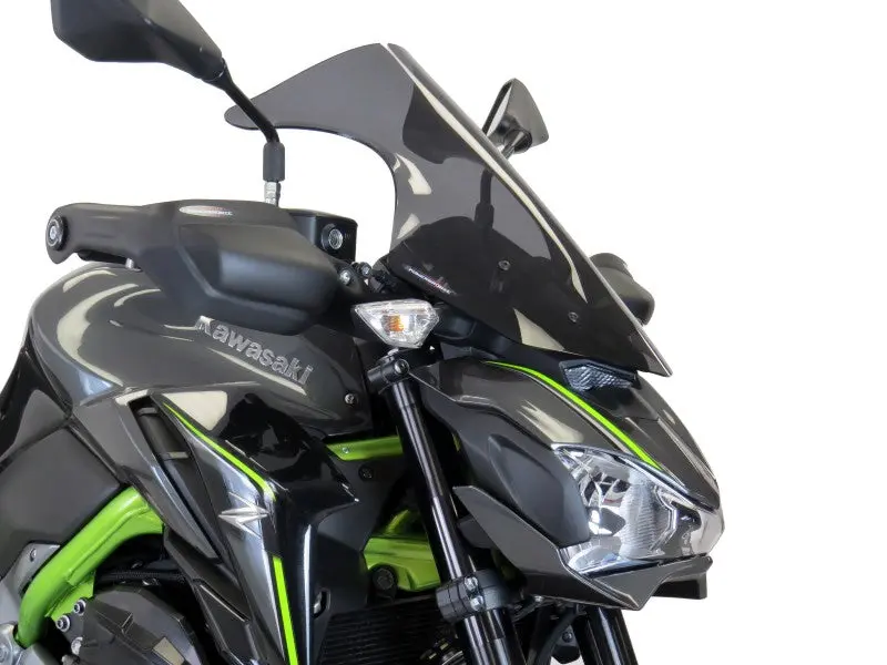 Kawasaki Z900  17-2023 Matt Black Handguard/Wind Deflectors Powerbronze 1