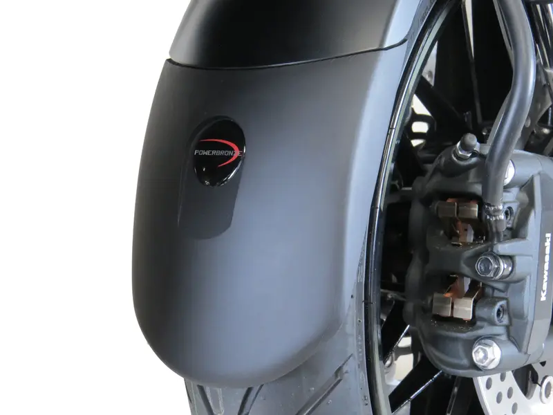 Kawasaki Z900rs 18-25  Gloss Black Mudguard/Fender Extender By Powerbronze 1