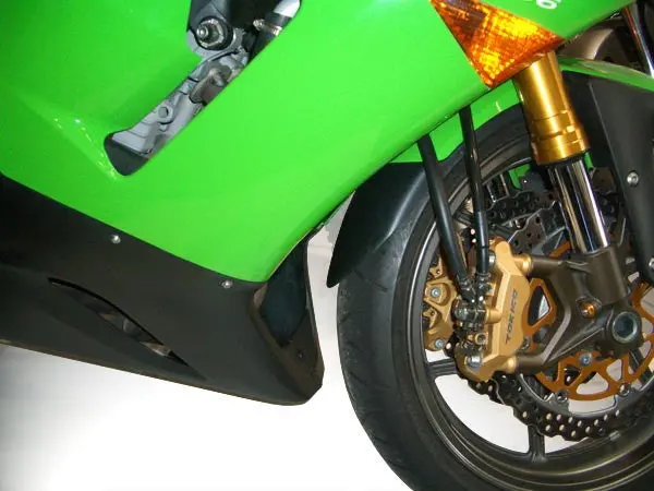 Kawasaki Zx10r 2004-2007 Mudguard Extender Fender By Pyramid Plastics 1
