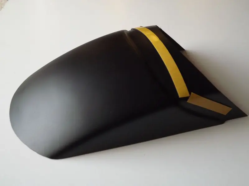 Kawasaki Zx6 >1998 Mudguard Extender Fender By Pyramid Plastics 1