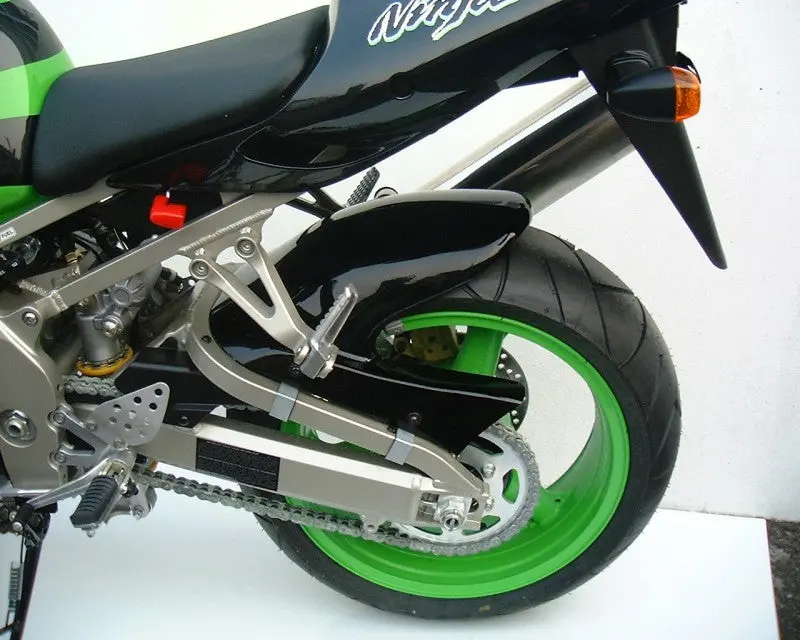 Kawasaki Zx9-R   2002-2004 Gloss White Finish Rear Hugger By Powerbronze 1