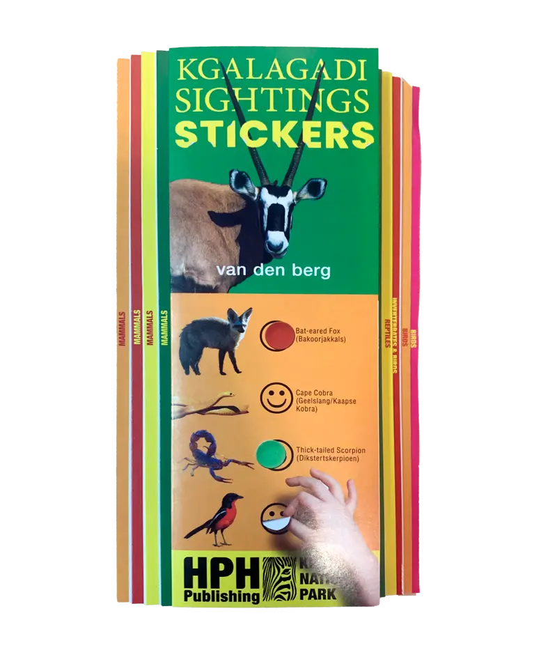Kgalagadi Sightings Stickers 1