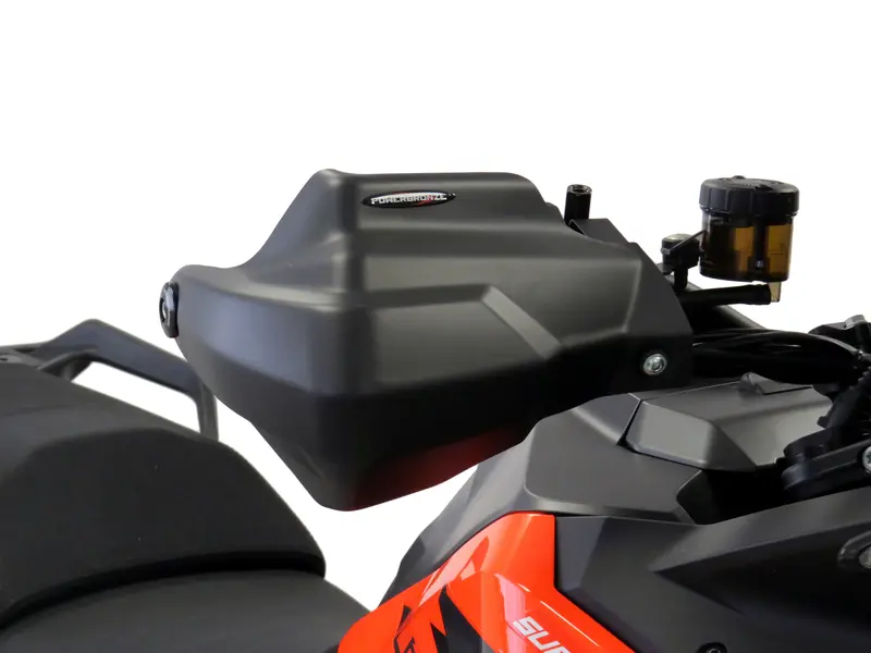 Ktm 1290 Super Adventure S  21-24 Matt Black Handguard/Wind Deflectors Powerbronze 1