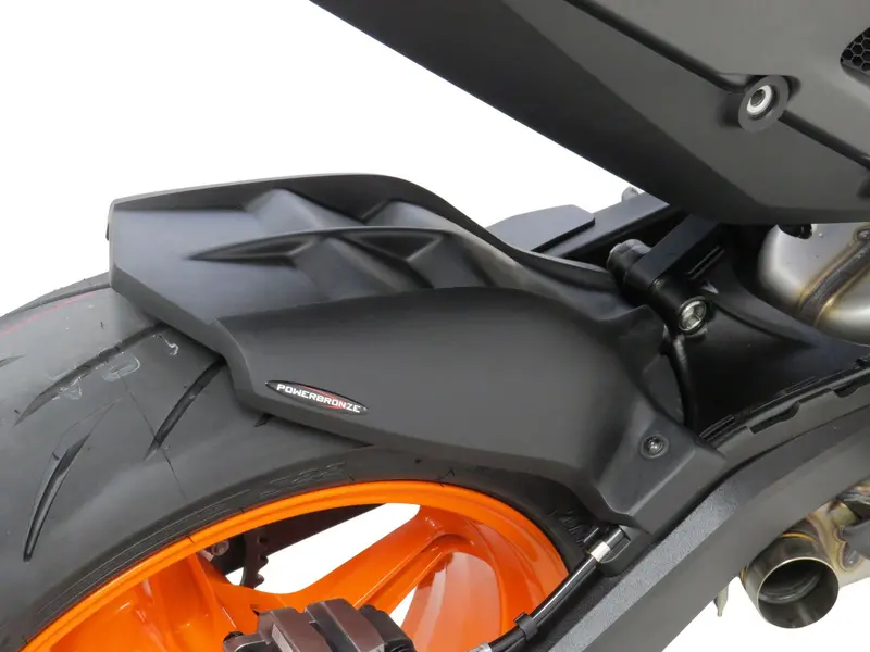 Ktm  990 Duke  24-2025 Matt Black Rear Hugger By Powerbronze 1