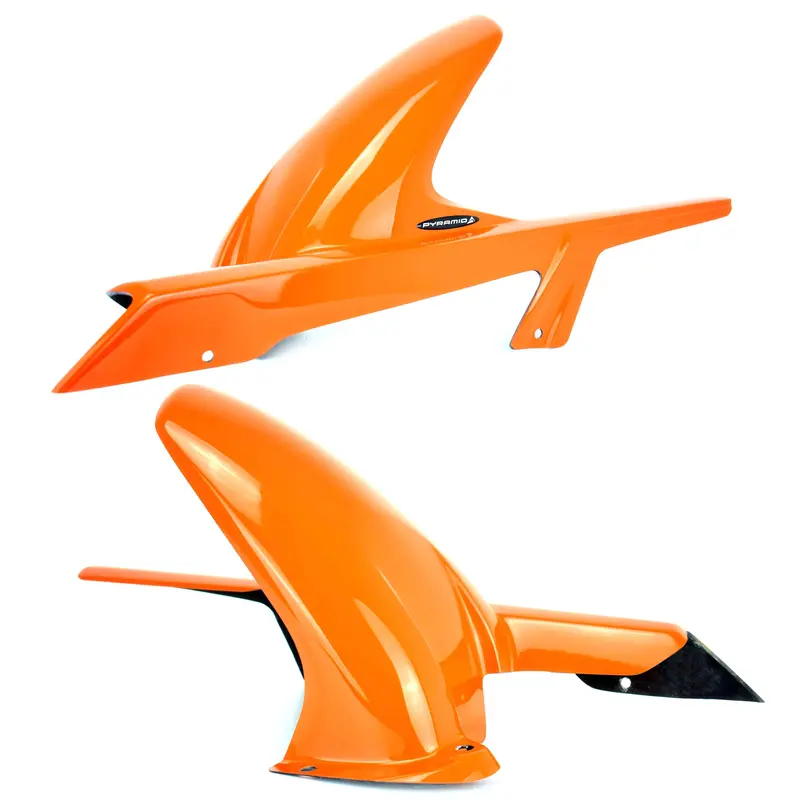 Ktm Duke 125/200/390 2012 > Gloss Orange Hugger By Pyramid Plastics 1