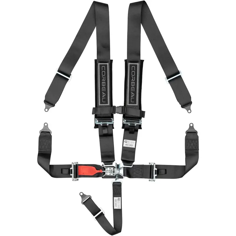 Latch & Link 5 Point Harness Black 1