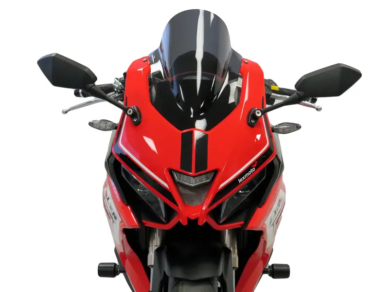 Lexmoto Lxr & Lxr Se 125Cc 18-22 Airflow Solid Black Double Bubble Screen Powerbronze 1