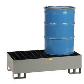 Little Giant® Forkliftable Spill Control Platform Sst-5125-66 - 2-Drum - 66 Gallon 1