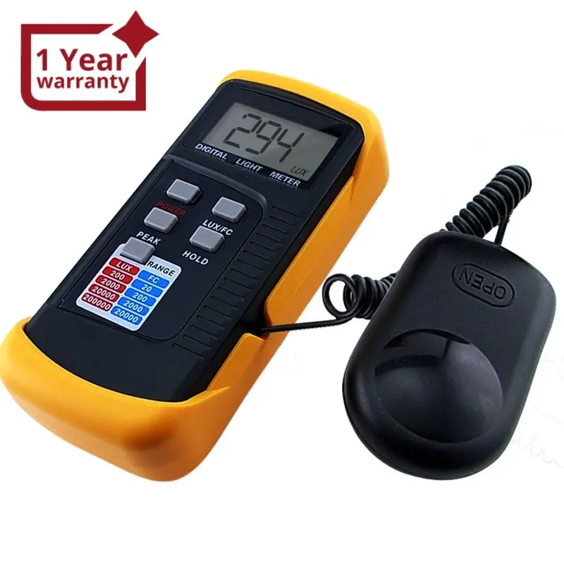 Lx-1330B Digital Light Level Meter 200,000 Lux Photo Camera 1