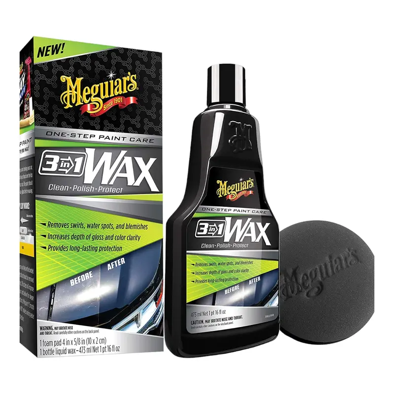 Meguiars 3 In 1 Wax 16 Oz (G191016) 1
