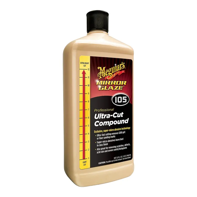 Meguiar's Mirror Glaze Ultra Cut Compound 32Oz. 1